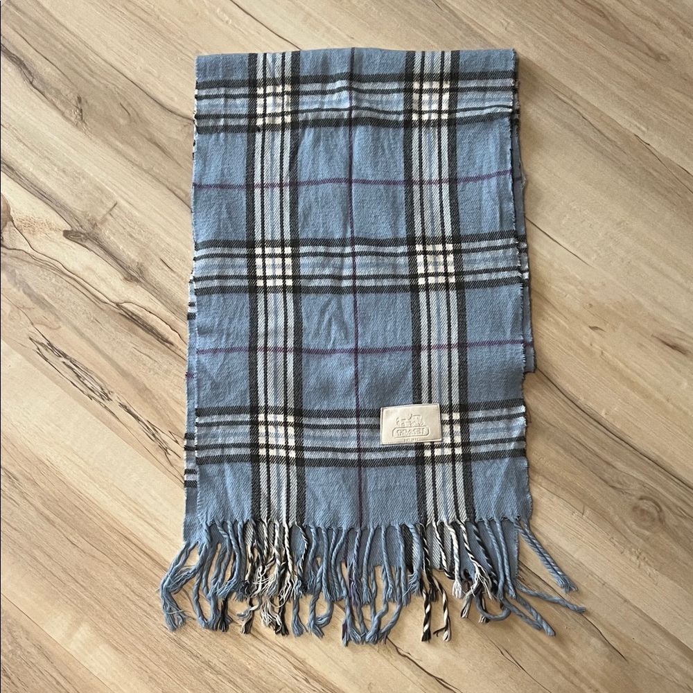 Coach Flannel Scarf